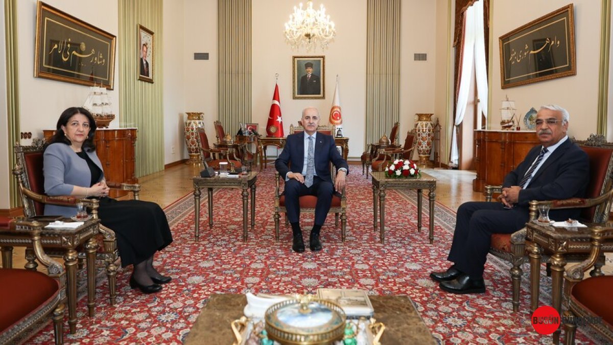 TBMM Başkanı Kurtulmuş'tan DEM Parti Heyetine Kritik Ziyaret: Gündemde Neler Var?