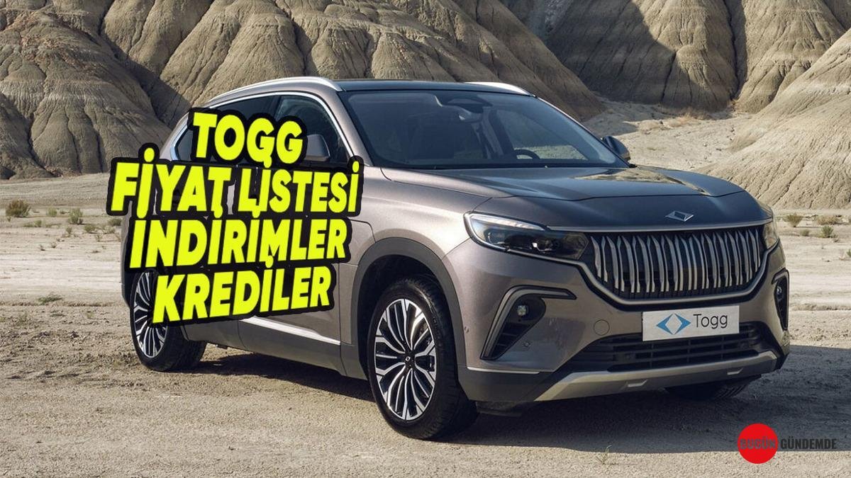 Togg Temmuz Fiyatları Belli Oldu! Cebini Dolduran Kampanyalar ve Şok Faiz Fırsatları Ortaya Çıktı!