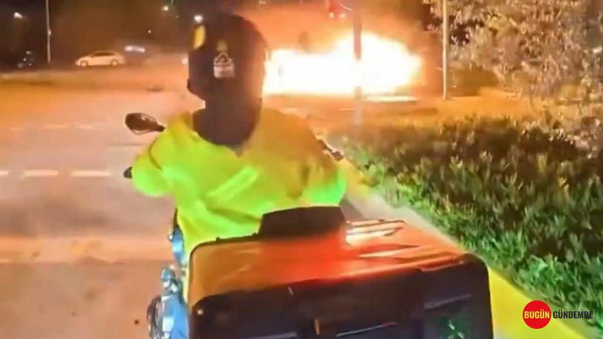 Maltepe Sahil Yolu'nda Cehennem Anları: Alev Alan Araçtan Kurtarılanlar Var Mı? Can Pazarının Görüntüleri Şoke Etti!