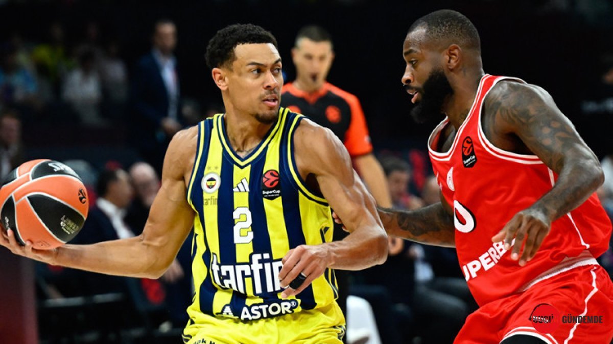 Fenerbahçe Tarfin'den Mucize Geri Dönüş Gelmedi! Olympiakos Son Saniyede Güldü: EuroLeague'de Nefes Kesen Maçta Hüsran