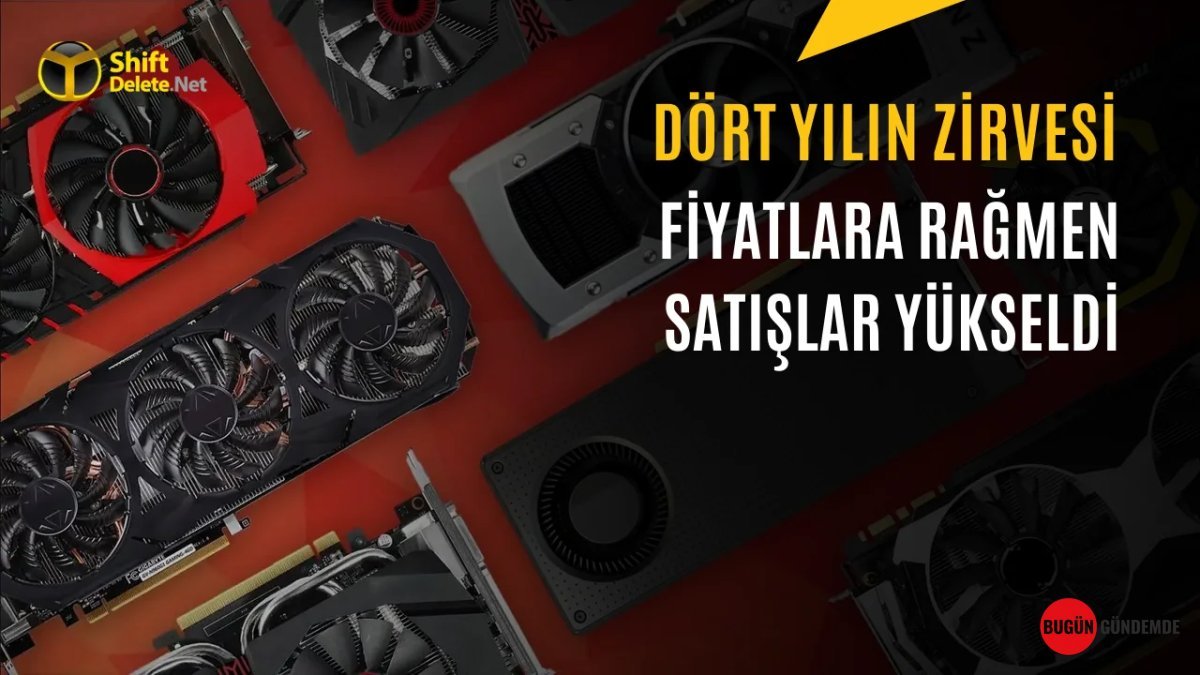 Fiyatlar Çılgına Döndü, Satışlar Rekor Kırdı: Ekran Kartı Pazarı Dört Yılın Zirvesinde! Sıradışı Artışın Perde Arkası...