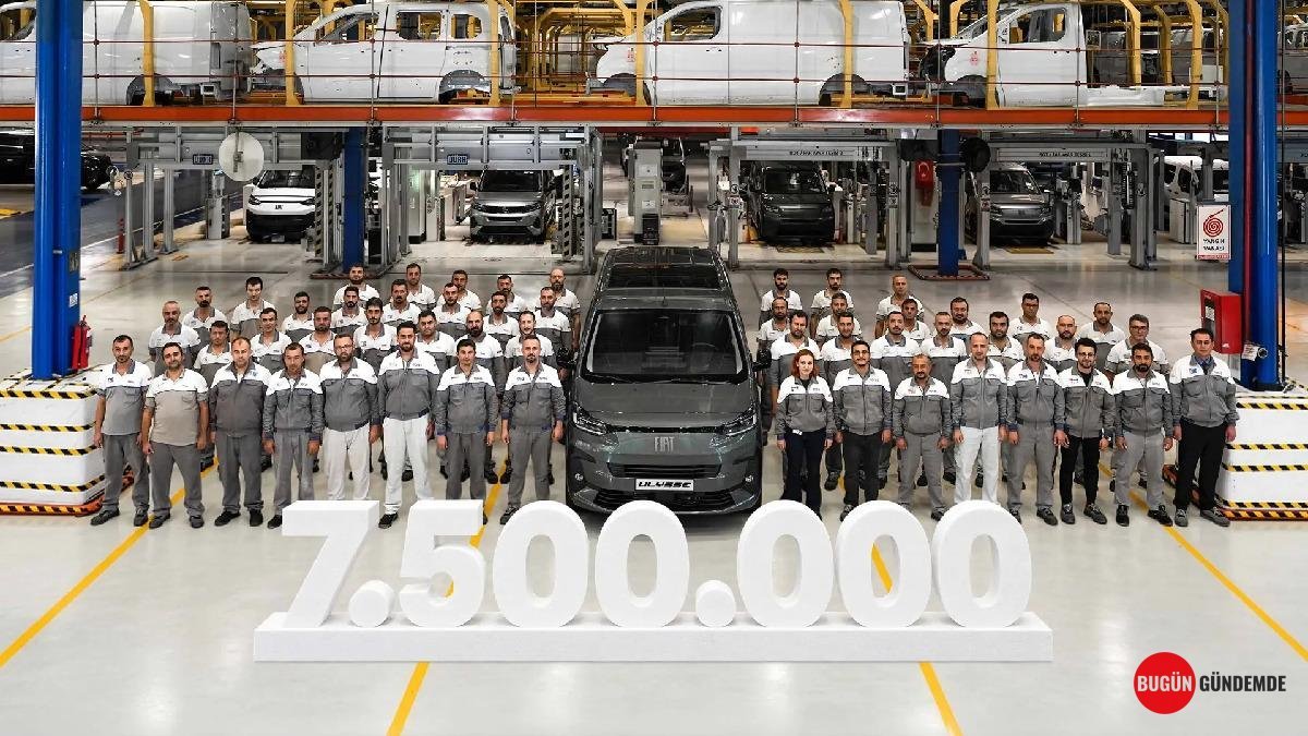 Tofaş'tan Muazzam Başarı: Bursa Fabrikası Tarihi Rekoru Kırdı! 7,5 Milyonuncu Araç Dev Bir Markayla Tanıştı!