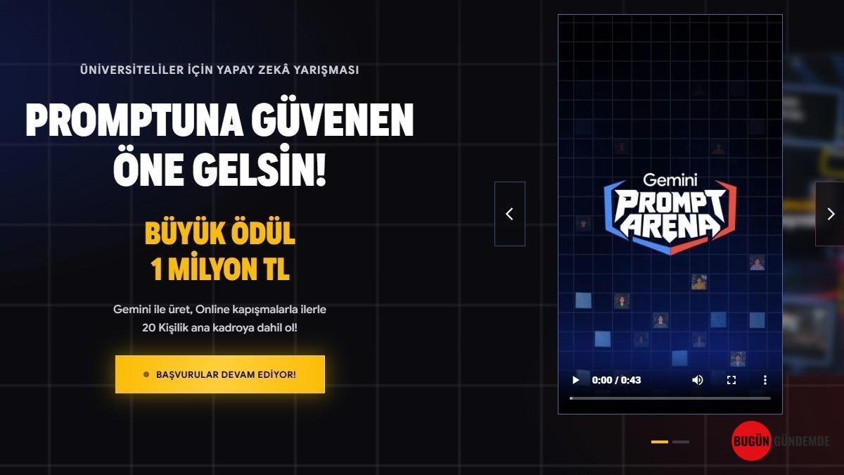 Milyon TL'lik Fırsat: Google'dan Üniversitelilere Yapay Zekâda Zirve Yarışı!