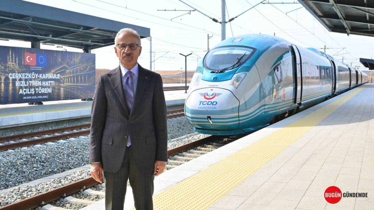 Trakya Demiryolu Devrimine İmza: Çerkezköy-Kapıkule Hattı Açılıyor, Tarihi Anlara Hazır Olun!