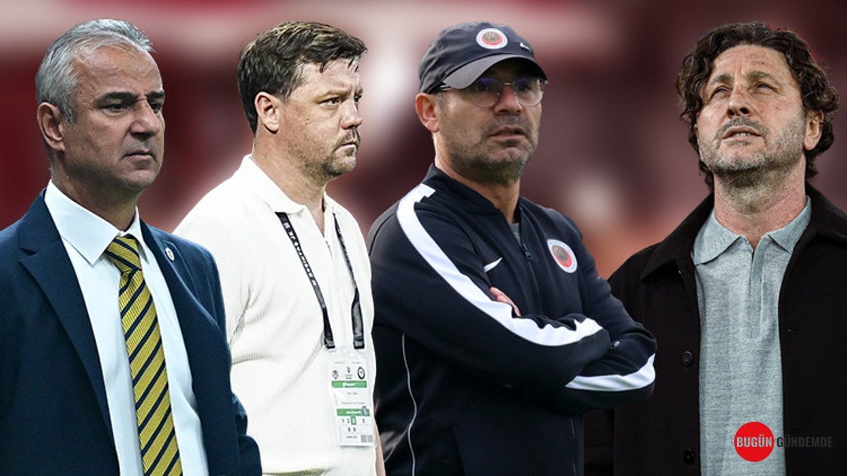Süper Lig'de Teknik Direktör Depremi! 9 Haftada 7 Takım Sarsıldı, Kimler Gitti Kimler Geldi?
