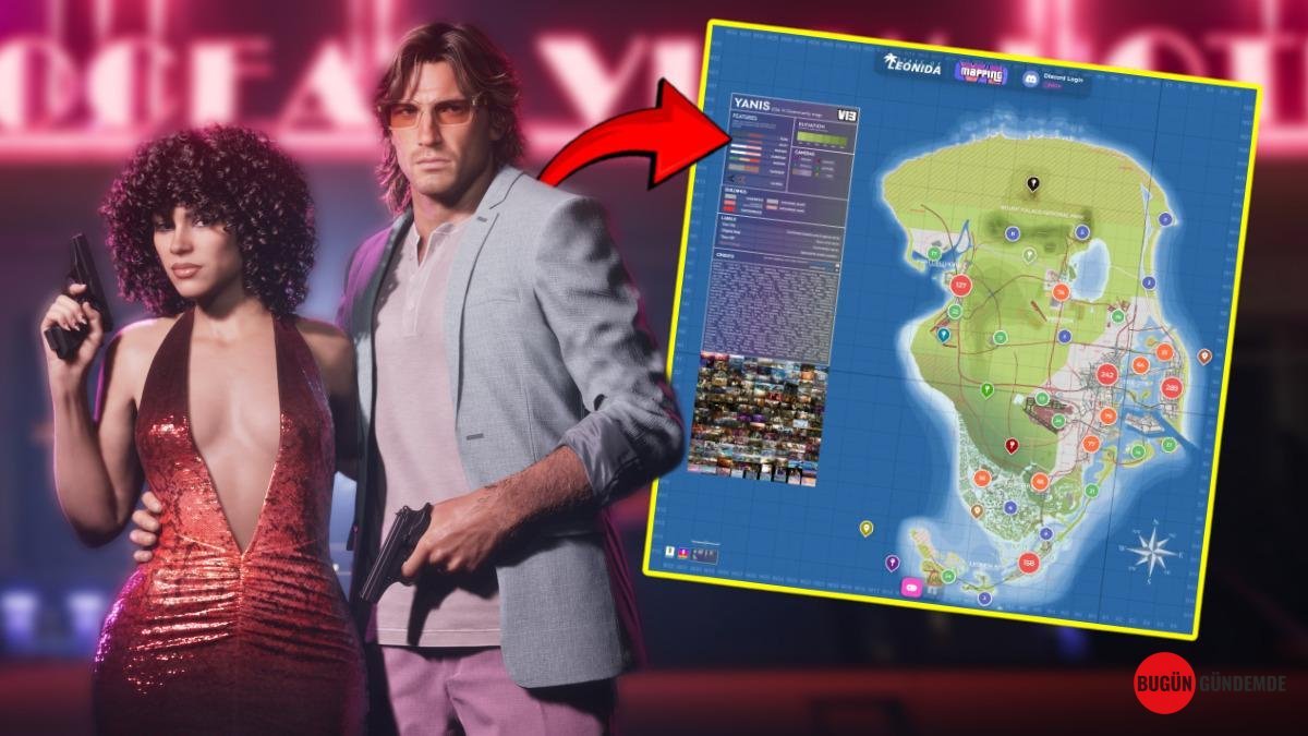 GTA 6'nın Gizli Dünyası Artık Parmaklarınızın Ucunda: İnteraktif Harita İnşa Edildi!
