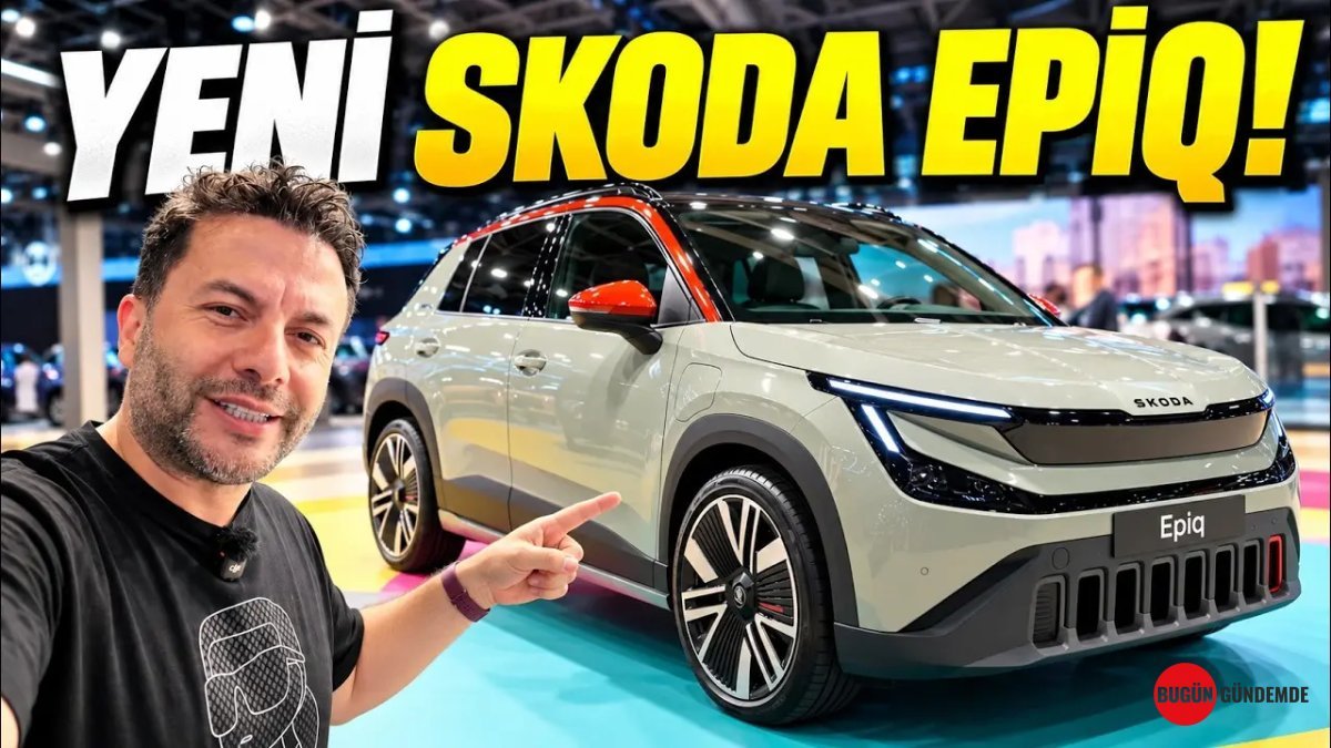 27 Bin Euro'dan Başlayan Fiyatla Elektrikli SUV Devrimi: Škoda Epiq Sahneye Çıkıyor! Menzil ve Performans Şimdiden Büyülüyor!