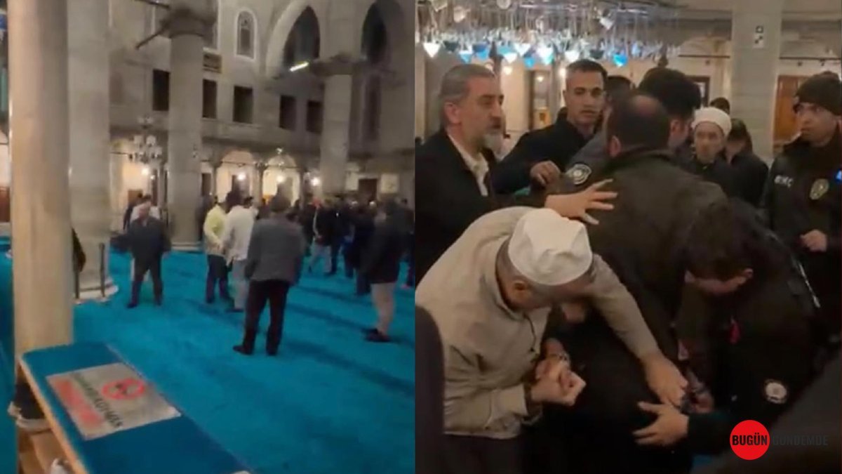 Eyüpsultan Camii'nde Yatsı Namazı Kabusla Bitti: Silahlar Patladı, Cemaat Panikledi!