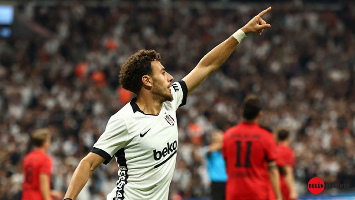 Beşiktaş'ın Yeni Yıldızı İlhan Fakılı Sahneye Çıktı! Rakip Ağları Sarsan An Ağlara Yansıdı!