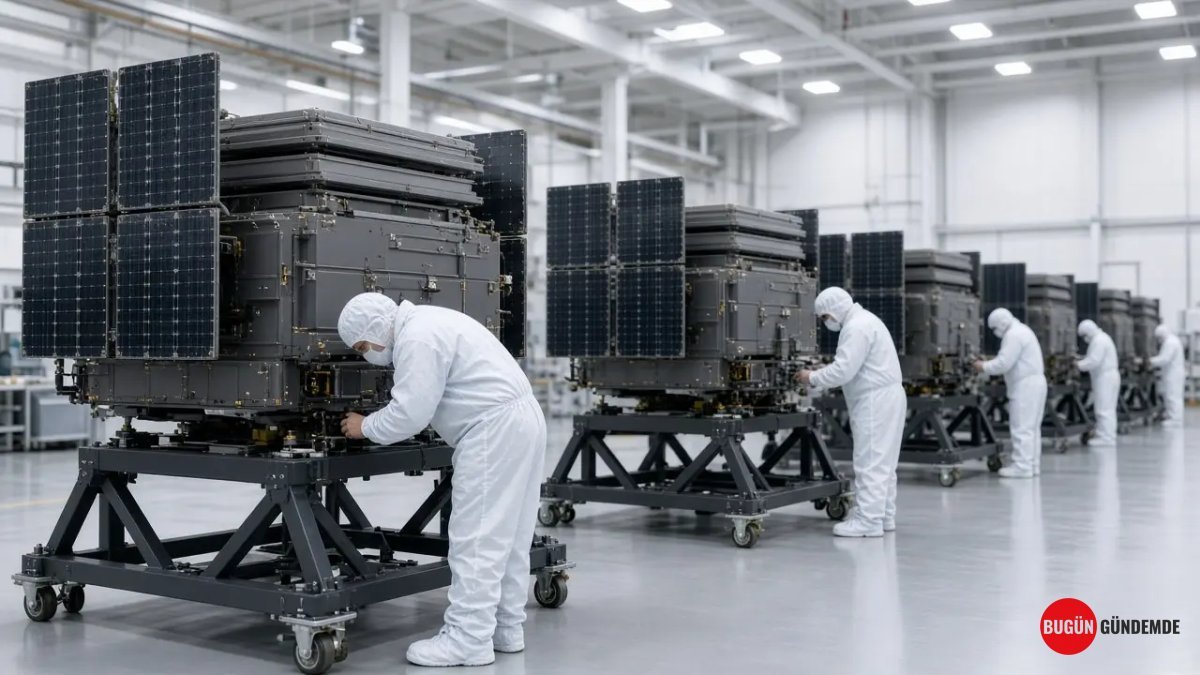 Amazon'un Gizli Üretim Hattı Çıktı: Starlink'e Rakip Leo Uyduları Dağlar Gibi Birikti! Günde 5 Adet Üretim Şoku!