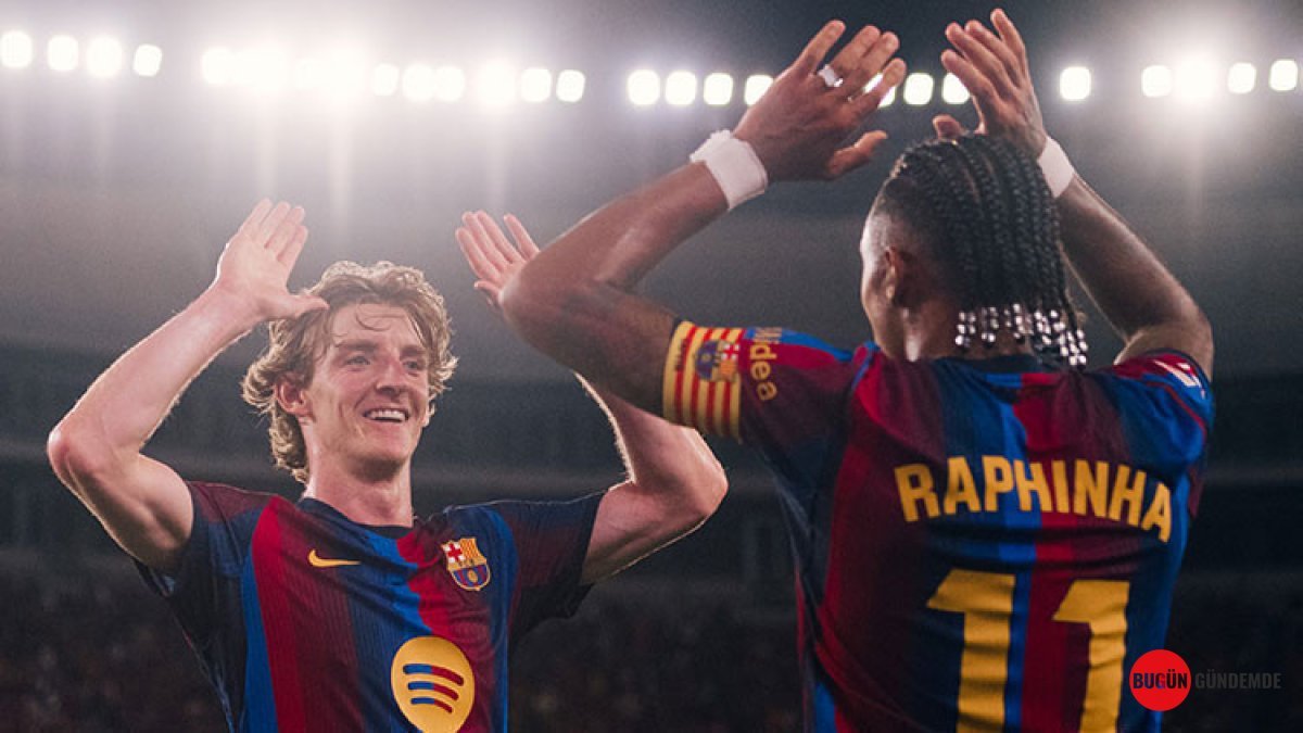Barcelona'dan Gol Şovu! Camp Nou'da Rakibine 5 Gol Yağdırıp Liderliğini Perçinledi!