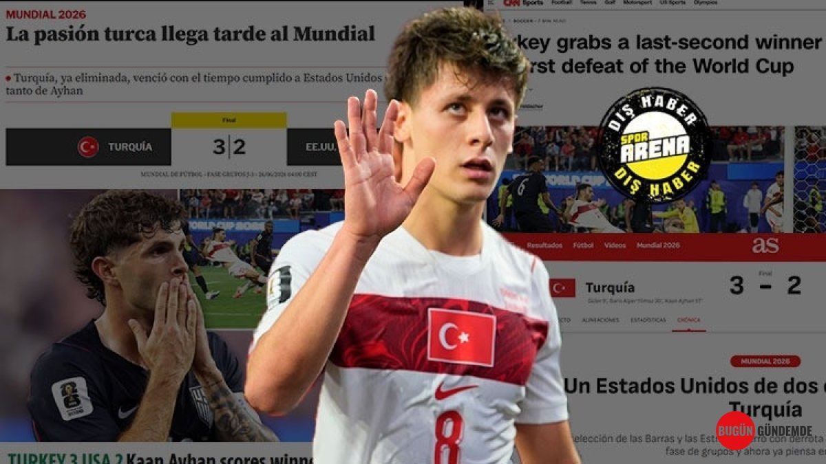 ABD'yi Sona Yakın Nakavt Eden A Milli Takım Destanı: Dünya Basını Manşetleri 'TÜRKLER ŞOKE ETTİ' Diye Salladı!