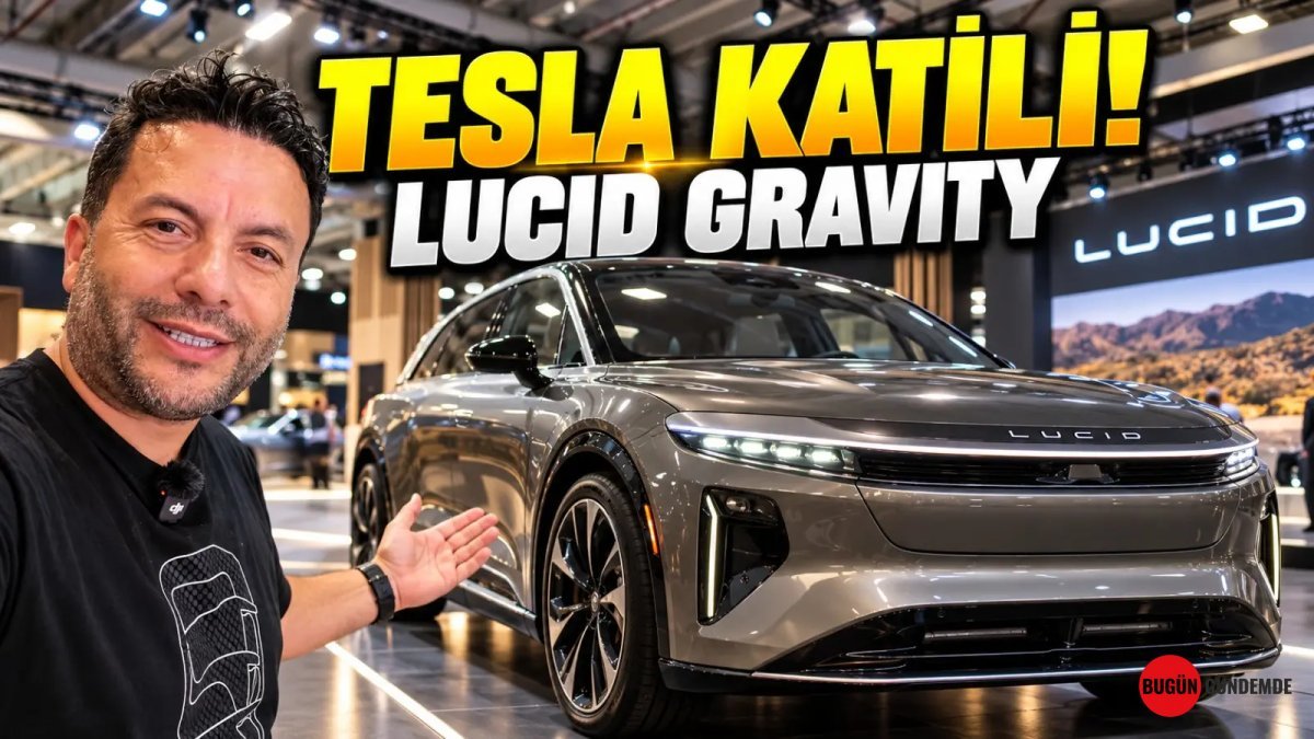 Tesla'nın Tahtına Göz Diken Elektrikli Dev: Lucid Gravity, Lüks ve Gücü Paris'te Sergiledi!