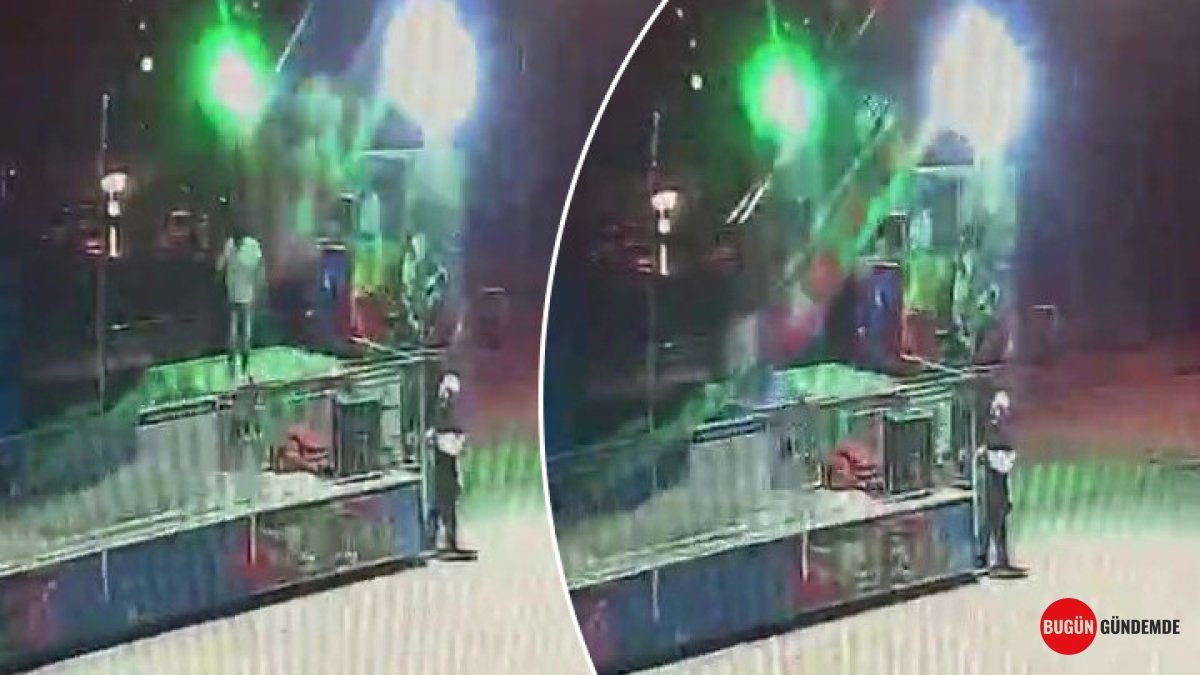 Amasya'da Kan Donduran Anlar: Lunapark Faciası Kameraya Böyle Yansıdı! Genç İşçi Hayatını Kaybetti