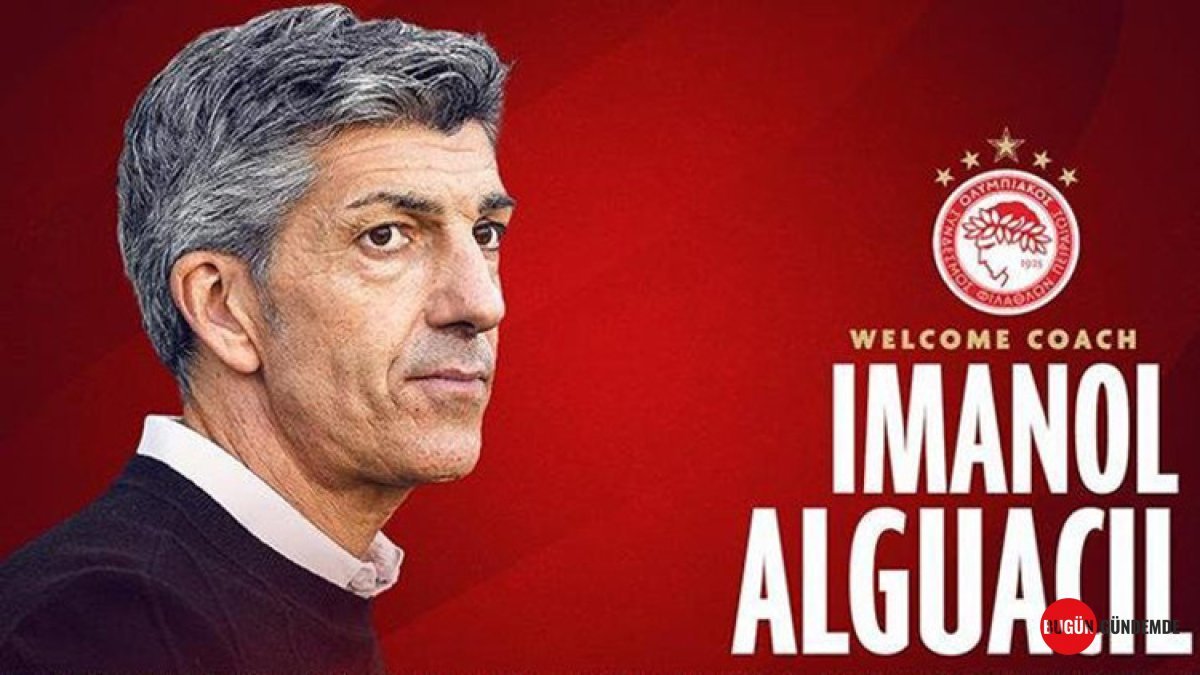 Olympiakos'ta Göz Kamaştıran Atama: Real Sociedad'ın Başarılı Adı Imanol Alguacil Yeni Teknik Direktör Oldu!