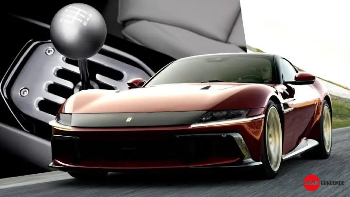 Ferrari'den İnanılmaz Geri Dönüş: 15 Yıl Sonra Manuel Vitesli Efsane Geri Döndü!