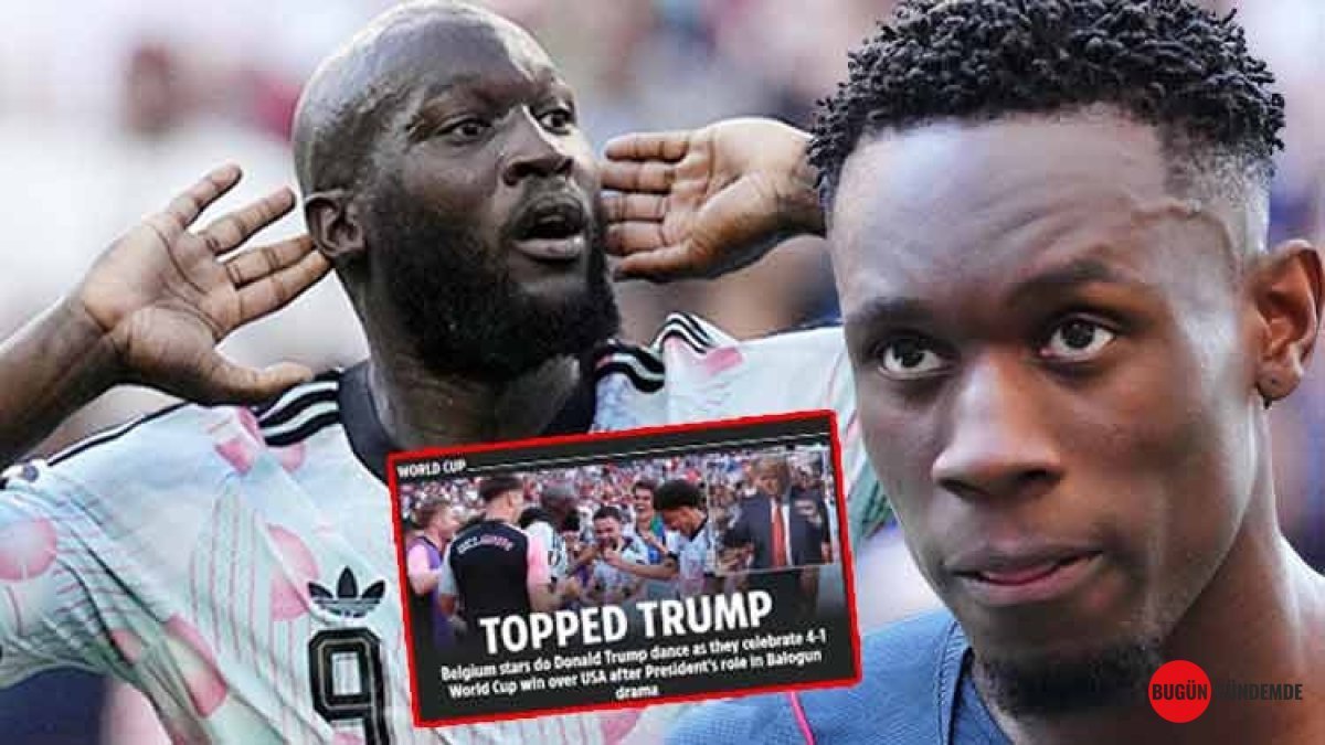 Trump'ın Müdahalesi Sonrası ABD Dünya Kupası'nda Tarihi!}{0>Faciayla Elendi: Belçika'dan 'Trump Dansı' İntikamı!