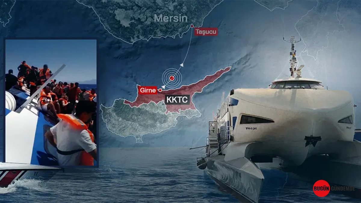 KKTC Denizlerinde 20 Kişinin Akıbeti Belirsiz: Feribot Enkazına Ulaşıldı! Kurtarma Ekipleri Seferber Oldu