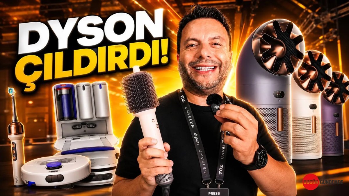 Dyson'dan Akıl Almaz Yenilikler: Diş Fırçası Robot Oldu, Süpürgeler Görerek Temizliyor!
