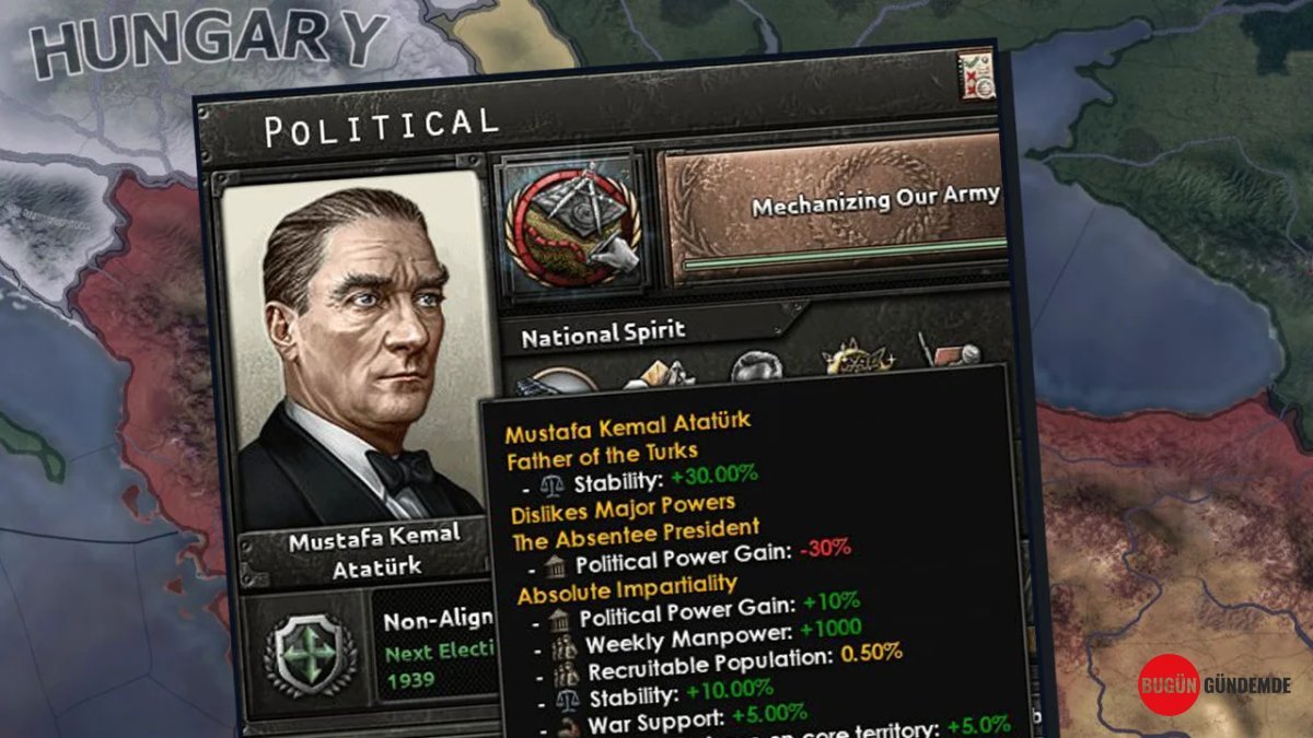 Paradox Oyununda Atatürk Tartışması: Oyuncular Ayakta, Geliştirici Sessizliğini Koruyor!