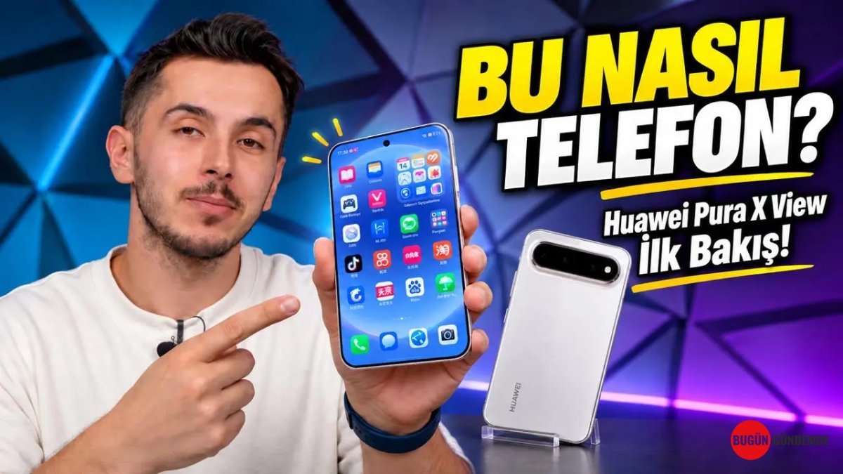 Katlanmıyor Ama Ekranı Cep Boy Değil! Huawei Pura X: Mühendislik Harikası mı, Kullanışlılık Hatası mı?