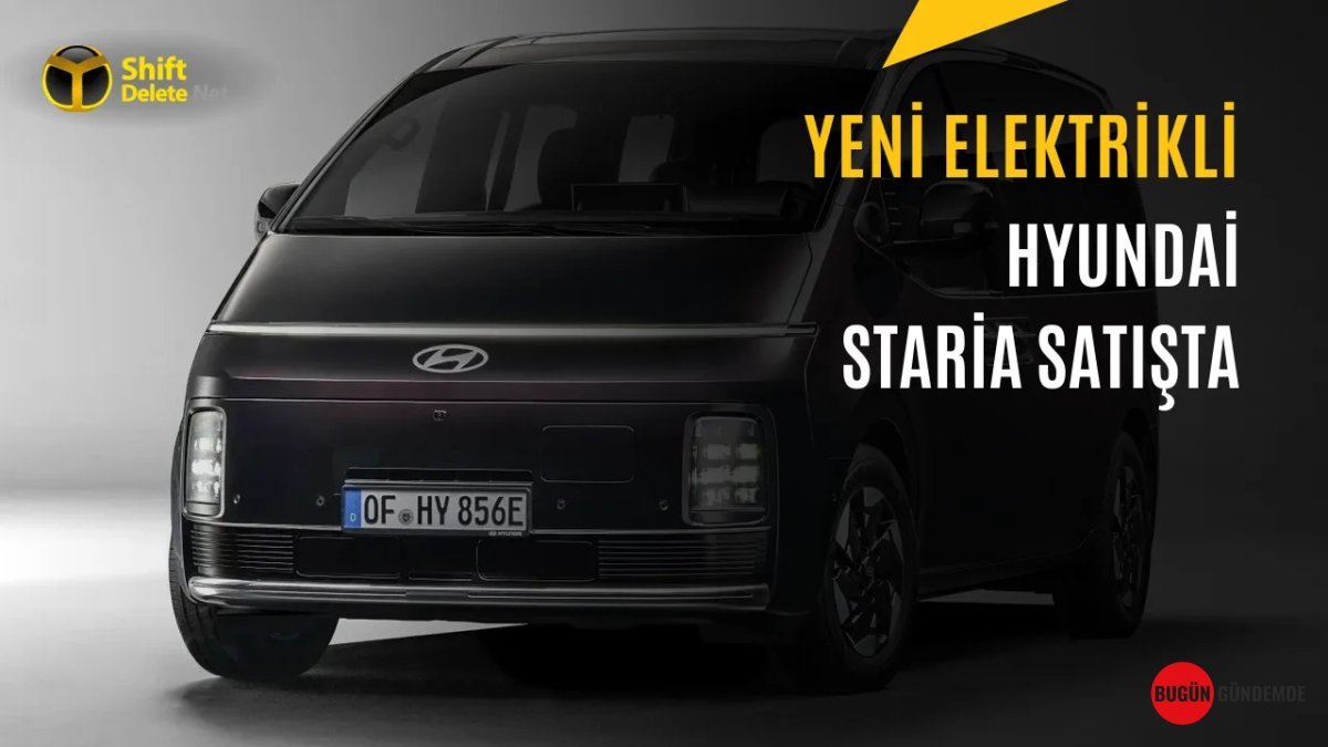 Avrupa Nefes Tutuyor: Hyundai'nin 430 Km Menzilli Elektrikli Minivanı Staria Avrupa Sahnesinde! Fiyatı Şaşırttı!