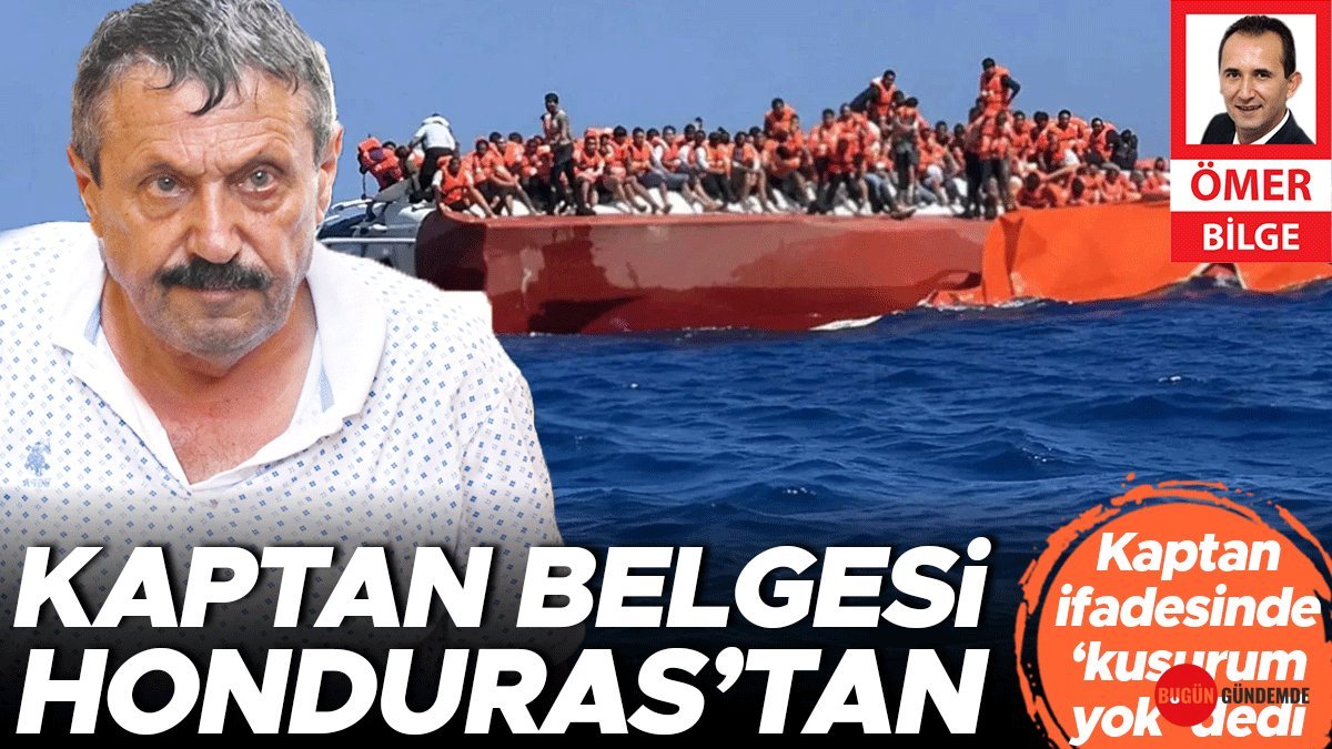 Batık Gemi Kaptanı İlk Kez Konuştu: 'Tüm Yeterlilik Belgelirim Tam! Kusurum Yok!'