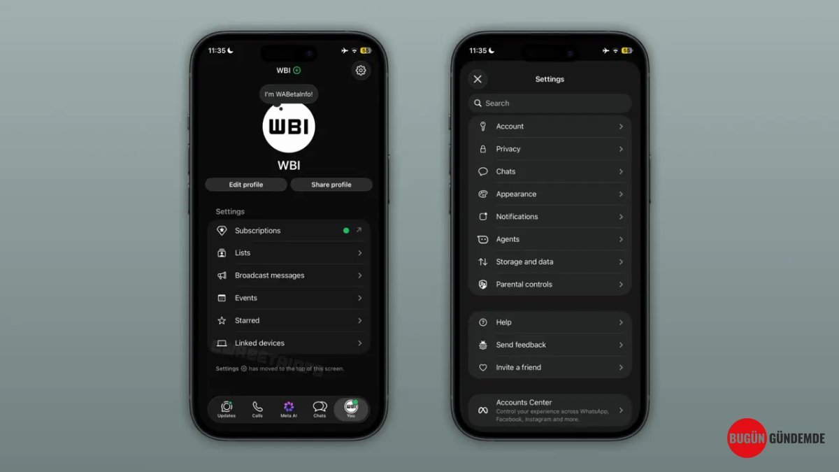 WhatsApp'ın Gizli Düzenlemesi Ortaya Çıktı! Ayarlar Menüsü Tamamen Değişti, İşte Bilmeniz Gerekenler