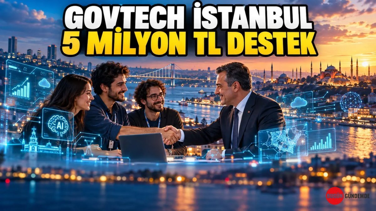 İstanbul'da Startup Devrimi Başlıyor: Kamu Sorunlarına 5 Milyon TL'lik Çözümler Üreteceklere Sürpriz Destek!